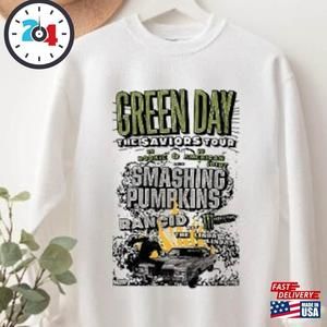 Green Day The Saviors Tour  Thank You For Memories Shirt Concert T-Shirt